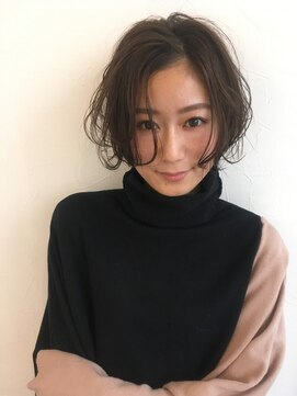 ヘアーデザイン アトリコ(Hair design attrico) 抜け感/ボブ/くすみカラー