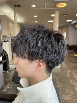 シャワ(CHAWA) (CHAWA)ツイストスパイラルパーマ スパイラルパーマ マッシュ