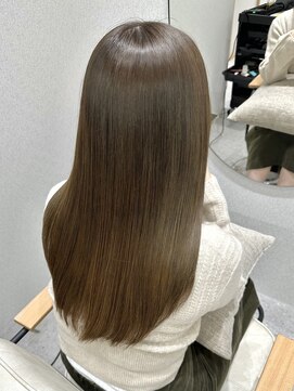 ジーナ 本八幡(Zina) 髪質改善×オリーブベージュ☆Zina 本八幡