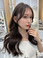 アフロートリノ(AFLOAT Leino)&nbsp;20代30代40代大人可愛い　似合わせレイヤーカット　韓国ヘア#