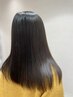 【ナノスチーム付き】カット＋AMASIA（2step）トリートメント　￥6,930