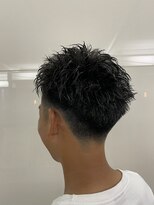 ヒロギンザ 大阪本店(HIRO GINZA)&nbsp;スパイキーショート×フェードスタイル