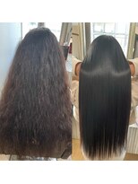 ラポール(Rapport)&nbsp;☆天使の輪シリーズ☆before and after