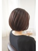 【40代 ボブスタイル】カット+イノアカラー