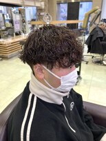 ゼスト 吉祥寺店(ZEST) 波巻きスパイラル 刈り上げマッシュ 吉祥寺 【鈴木楓竜】