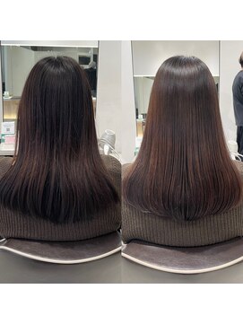 オリンテ バイ レシッド 表参道(orente by rcid) 髪質改善縮毛矯正【Before/After】 表参道/韓国/レイヤーカット