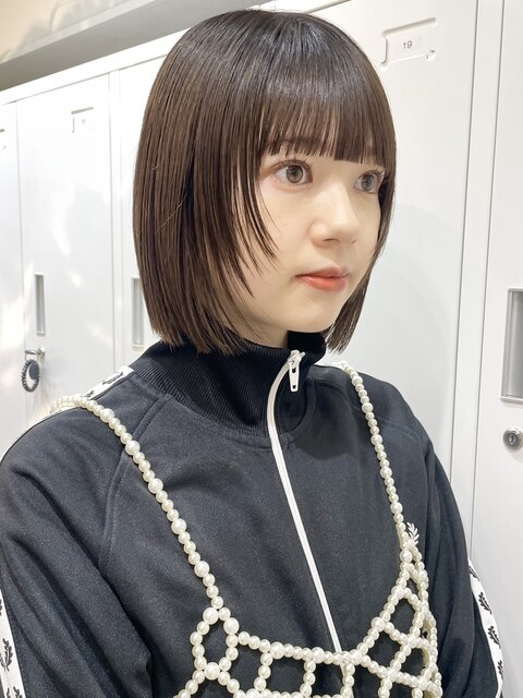 ◎ショートウルフボブネオウルフカットくびれヘアレイヤーカット