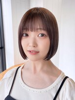 アイティー バイ アルバム 中野店(IT by ALBUM) ショートボブ__ハッシュカットフルバング_ba472101