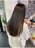 美髪ストレート