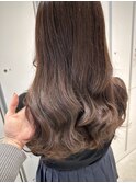 韓国風/透明感/ラベンダーブラウン/イルミナ/艶髪