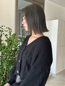 スペシャルオオサカ 難波店(Special OSAKA) 【Special OSAKA】外ハネグレージュボブ