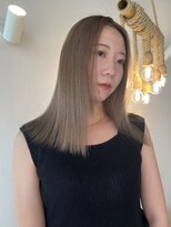 ココルアナ(coco luana)&nbsp;ハイトーンベージュ/ケアブリーチ/ダブルカラー/髪質改善