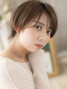 カバーヘア イヴ 戸頭店(COVER HAIR EVE) マッシュウルフショートステップボーンカットa戸頭20代30代40代