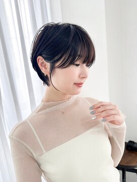 ロンドエニカ 大宮(Lond enika) 切りっぱなしボブエアリーロングピンクブラウン美髪のススメ