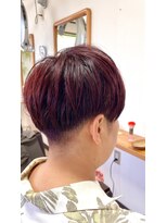 みとも美容室&nbsp;秋冬バズるビビットRED