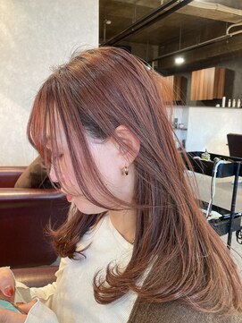 タノ(tano) 艶カラー×顔周りレイヤー