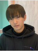 メンズマッシュ　サラストナチュラルストレート