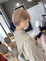 レド(LeDo)&nbsp;ハイトーンショート【四日市/ブリーチカラー/髪質改善