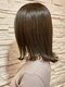 ヘアーメイク アンニコ(hair make an nico)の写真/透明感艶カラー×レイヤーカット/ショートボブが女性支持◎理想の髪色で、あなたのなりたいを形に♪