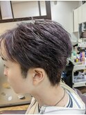 暗めグレージュカラー