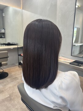 フェリア(feliah) 髪質改善メテオカラー×ダークブラウン