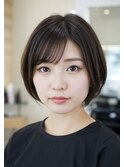 ナチュラルエアリーマッシュボブ