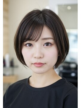 グリーン レーベル 川崎店(Green label) ナチュラルエアリーマッシュボブ