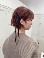 アッシュ 下北沢店(Ash)&nbsp;ショートヘア結婚式リボンアレンジ