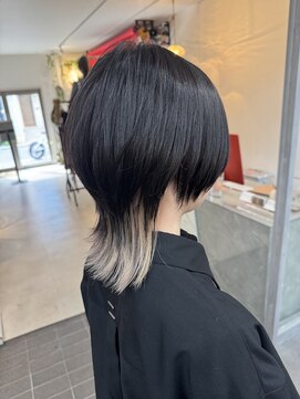 アリートウキョウ(ALLY TOKYO) 中性ウルフメンズウルフカットマッシュウルフショートウルフ