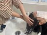 《リラックスメニュー》カットリタッチカラー極上ヘッドスパ20分￥12100