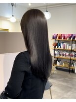 ミョンシル&nbsp;韓国ヘア　ストレートスタイル