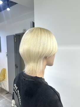 ペレ 栄店(PELE) ホワイトグレージュ/デジタルパーマ/チェリーブラウン/栄