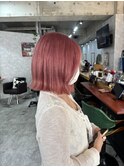 Pink bob