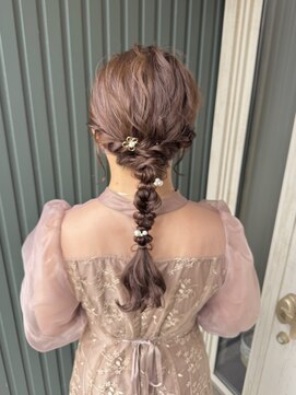 クラリス(CLARIS) 編みおろしアレンジ