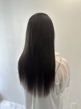 ガルボヘアー 心斎橋店(garbohair) 黒髪ロング心斎橋エクステプルエクステストレート
