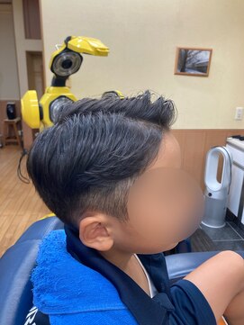 二番街 キッズカット　ツーブロ