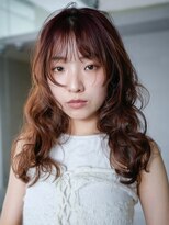 アルバム 新宿(ALBUM SHINJUKU)&nbsp;ロング暗めカラー韓国ヘア顔周りレイヤー_F50801