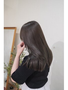 アリー 原宿 表参道(ALLY) ALLY濱田 髪質改善×ブリーチなしグレージュカラー