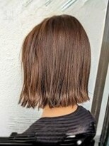 ベルフェミンアプレ(Belle femin Apres)&nbsp;外ハネボブ 艶髪 顔周りカット ココアベージュ 髪質改善 20代