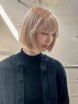 ロマリア ヒルズ 表参道 原宿(Lomalia HILLS)&nbsp;イメチェン/ダブルカラー/ケアブリーチ/ボブ/前髪/表参道