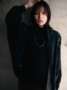 ユニ バイ ミリィ 四日市(uni by mily) 髪質改善×縮毛矯正×外ハネミディアムレイヤー