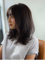 アノ 渋谷(ano)&nbsp;渋谷/ミルクティーブロンド/ダークブルー/デジタルパーマ