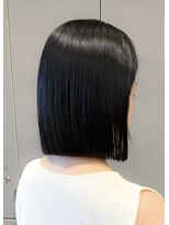 ロンド ロワール 門前仲町(Lond Loire)&nbsp;髪質改善ボブ縮毛矯正ミディアムレイヤー似合わせカット門前仲町