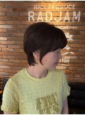 大人女性に似合うショートスタイル