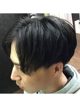 バーバーショップ カズー BARBER SHOP KA-ZOO センターパート