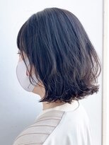【GARDEN荒井夏海】スタイリング簡単外ハネワンカールパーマ