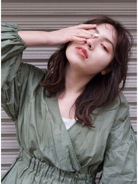 ノクターン 池袋(NOCTURNE) ニュアンスロング×シアーグレージュ×ハイライト