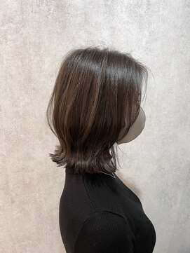 サンズ(SUNS) 切りっぱなし外ハネボブ　ツヤ髪　髪質改善