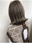 【Neolive & 渋谷店】ハイライト×グレージュボブ