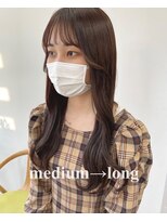 ヘアー アイス 御器所本店(HAIR ICI)&nbsp;シールエクステ　ショコラブラウン